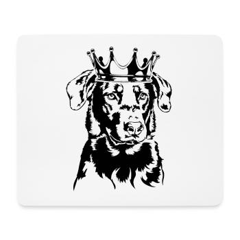 BEAUCERON Krone Hunde Hund Wilsigns - Mousepad (Querformat) - Weiß - Vorne
