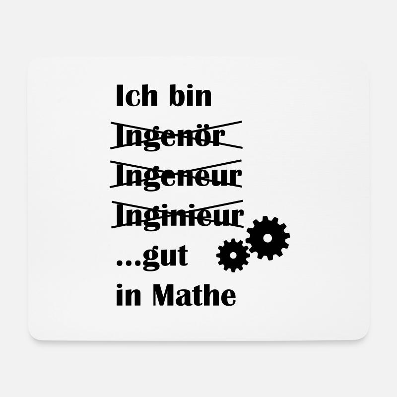 Ingenieur - Mousepad (Querformat) - Weiß