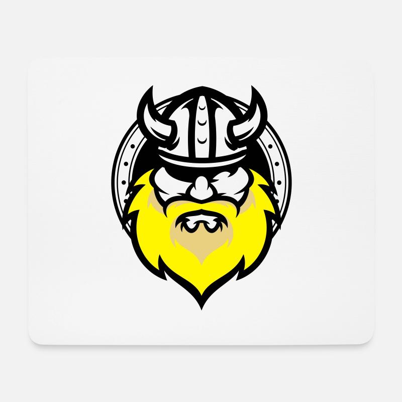 Odin - Mousepad (Querformat) - Weiß