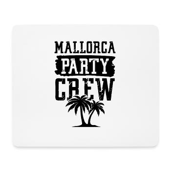 Mallorca Party Crew - Mousepad (Querformat) - Weiß - Vorne