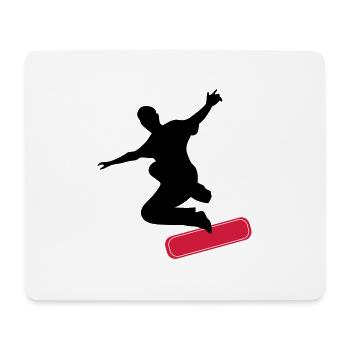 Skater - Mousepad (Querformat) - Weiß - Vorne