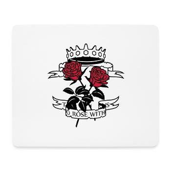 There is no rose.. - Mousepad (Querformat) - Weiß - Vorne