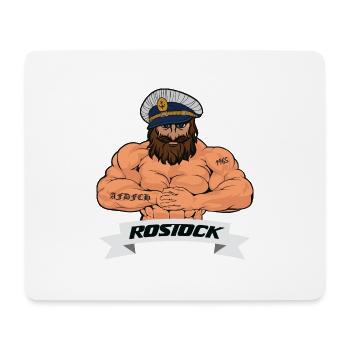 Rostocker Matrose - Mousepad (Querformat) - Weiß - Vorne
