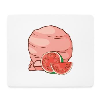 Guave Eis Speiseeis Eiskrem Eiscreme Kugeleis - Mousepad (Querformat) - Weiß - Vorne
