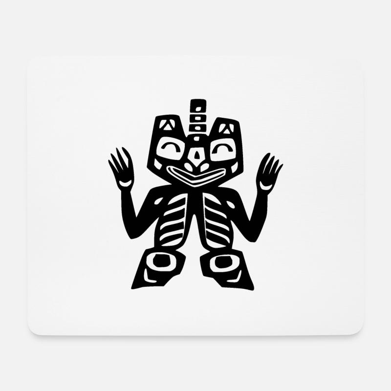 indogott - Mousepad (Querformat) - Weiß