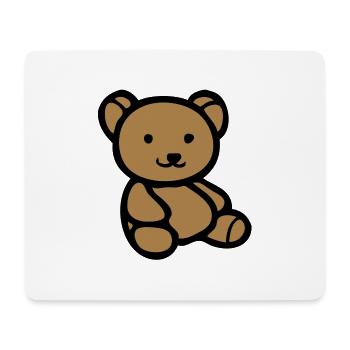 baer bar teddy teddybär - Mousepad (Querformat) - Weiß - Vorne