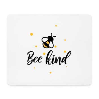 Bee kind sparkle - Tapis de souris (format paysage) - blanc - Devant