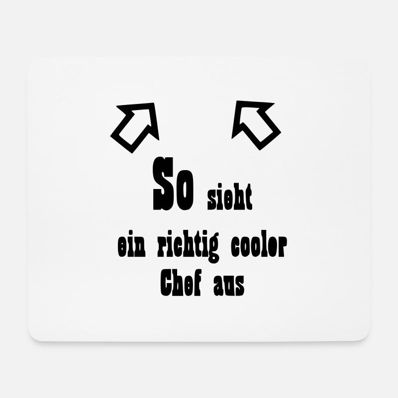 Chef Geschenk - Mousepad (Querformat) - Weiß