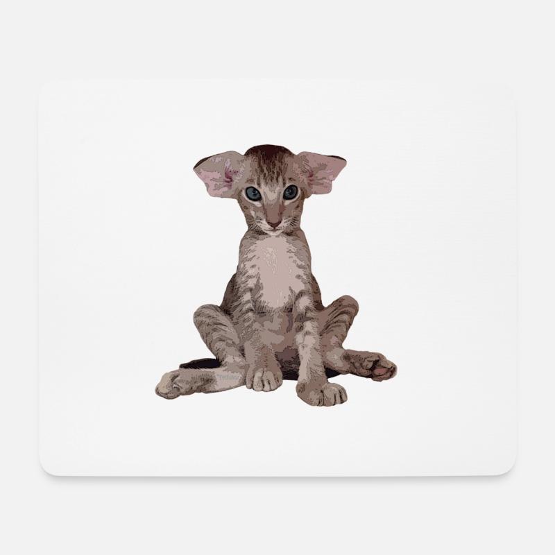 Big Ears - Mouse Pad (horizontal) - white