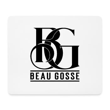 Beau gosse - Tapis de souris (format paysage) - blanc - Devant