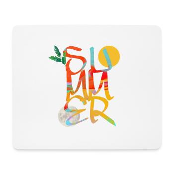 summer - Mouse Pad (horizontal) - white - Front