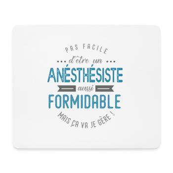 anésthésiste formidable - Tapis de souris (format paysage) - blanc - Devant