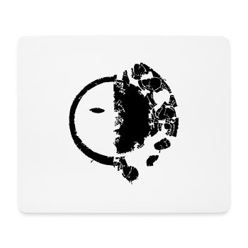 Sun Moon Mosaic Astrology Symbol Vector 1 - Mouse Pad (horizontal) - white - Front