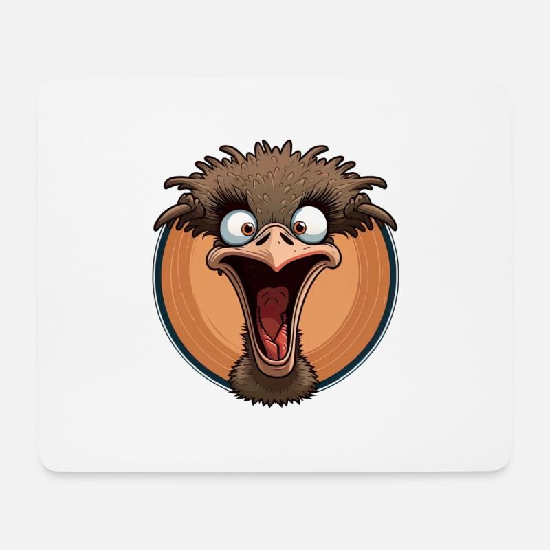 Ich bin so verrückt! - Mousepad (Querformat) - Weiß