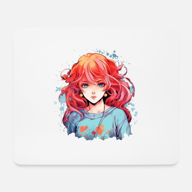 Why so Beautiful:) - Mousepad (Querformat) - Weiß