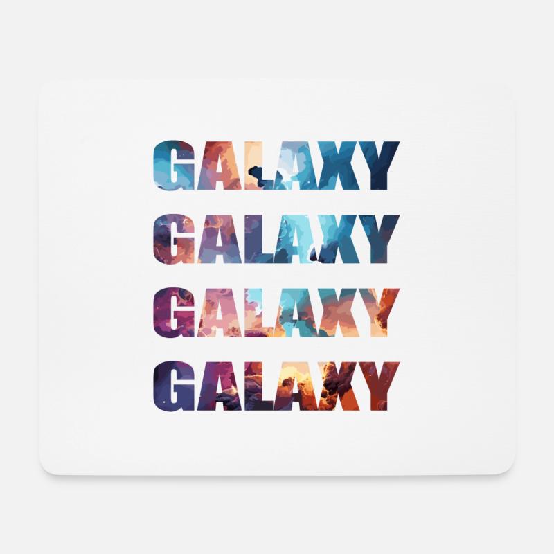 galaxy - Mouse Pad (horizontal) - white
