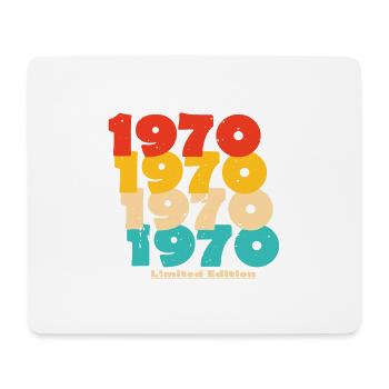 1970 : Edition Limitée - 54e anniversaire - Tapis de souris (format paysage) - blanc - Devant
