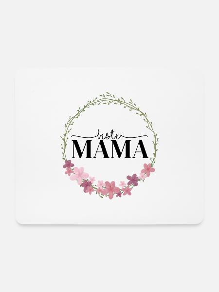 Beste Mama - Mousepad (Querformat) - Weiß