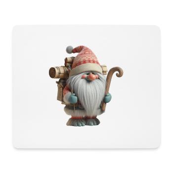 Weihnachtstroll 3 - Mousepad (Querformat) - Weiß - Vorne