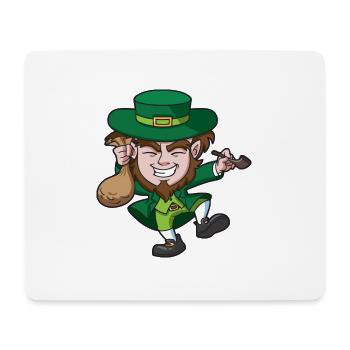 Leprechaun St Patricks - Mouse Pad (horizontal) - white - Front