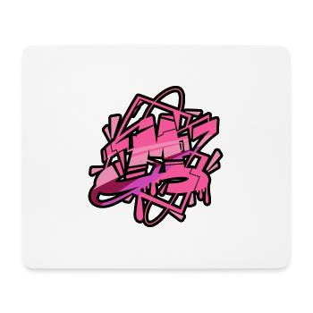 M - Mousepad (Querformat) - Weiß - Vorne
