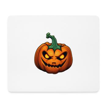 Kürbis - Mousepad (Querformat) - Weiß - Vorne