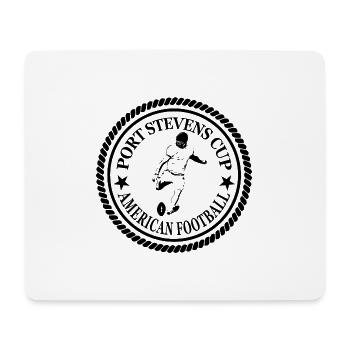 American Football - Mousepad (Querformat) - Weiß - Vorne