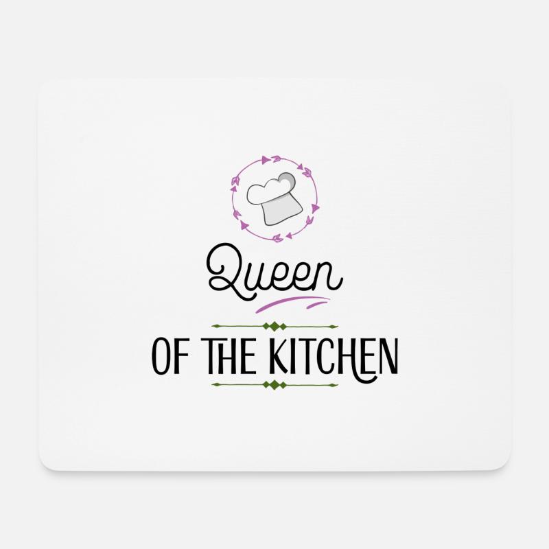 Kochen - Mousepad (Querformat) - Weiß