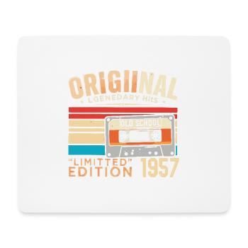 Original 1957, Legendary since 1957 Vintage 1957 - Mouse Pad (horizontal) - white - Front