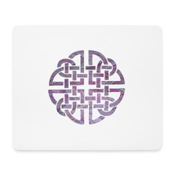 noeud celtique 8 e 62 - Tapis de souris (format paysage) - blanc - Devant