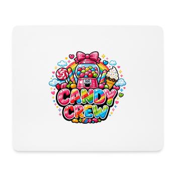 Candy Crew Bonbons Kawaii Illustration - Mouse Pad (horizontal) - white - Front