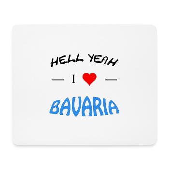 Bayern Bavaria - Mousepad (Querformat) - Weiß - Vorne