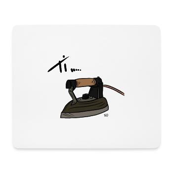 YOU..... IRONING - Mouse Pad (horizontal) - white - Front