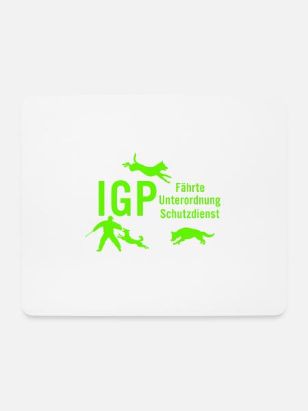 IGP Hundesport - Green - Mousepad (Querformat) - Weiß