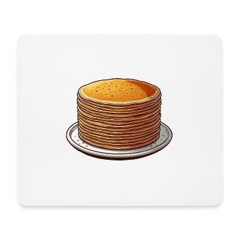 Blini russische Pfannkuchen Russland Crepes Russen - Mousepad (Querformat) - Weiß - Vorne