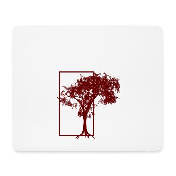 tree - Mouse Pad (horizontal) - white - Front