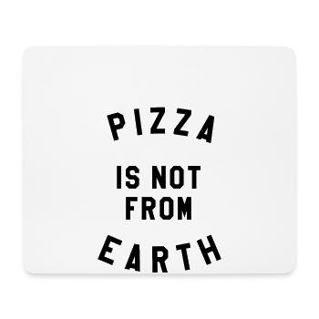 Spezielle Pizza - Mousepad (Querformat) - Weiß - Vorne