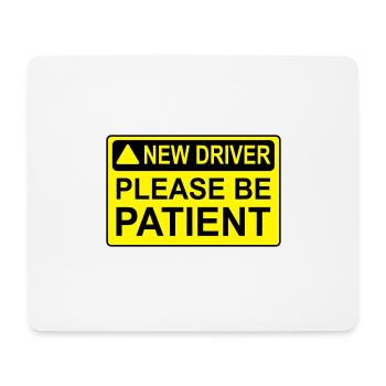 NEWDRIVER2 - Mouse Pad (horizontal) - white - Front