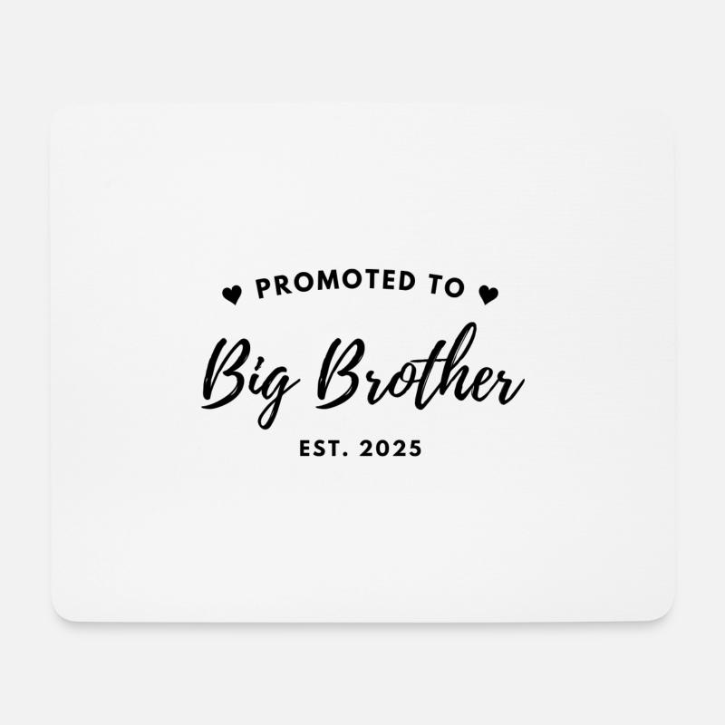 Großer Bruder 2025 - Mousepad (Querformat) - Weiß