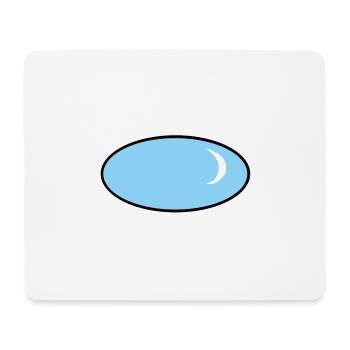 Chemise d'astronaute - Tapis de souris (format paysage) - blanc - Devant