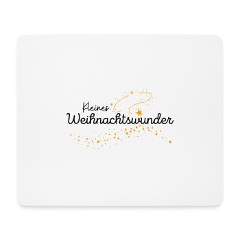 Kleines Weihnachtswunder Babygeschenk zur Geburt - Mousepad (Querformat) - Weiß - Vorne