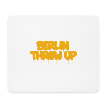 Lettres de Graffiti Néon à Berlin - Tapis de souris (format paysage) - blanc - Devant