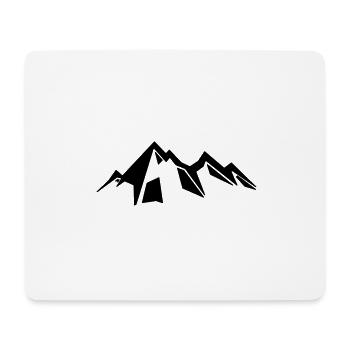 Mountains Mountain Mountains 16 - Mouse Pad (horizontal) - white - Front