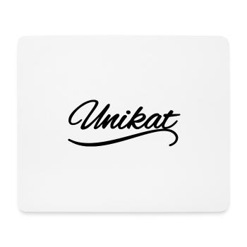 Unikat Motiv Einzigartig und Toll - Mousepad (Querformat) - Weiß - Vorne