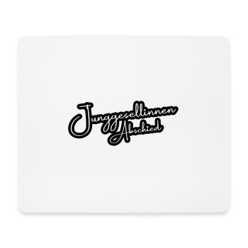 Junggesellinnen Abschied Herz - Mousepad (Querformat) - Weiß - Vorne