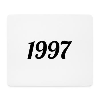 1997 Vintage 1997 Anniversaire Rétro 1997 Cadeau - Tapis de souris (format paysage) - blanc - Devant