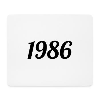 1986 - Tapis de souris (format paysage) - blanc - Devant