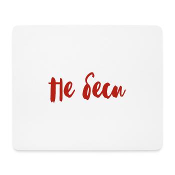 Don't upset me on saying for Russian women - Mouse Pad (horizontal) - white - Front