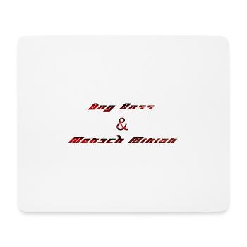 Dog & Mensch Minion - Mousepad (Querformat) - Weiß - Vorne