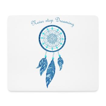 dream catcher - Mouse Pad (horizontal) - white - Front
